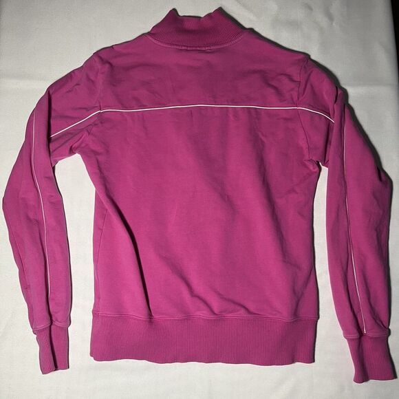 Nike Girls Pink Track Jacket Youth L (12-14) Logo Full Zip Y2K Retro Vintage - Picture 4 of 8